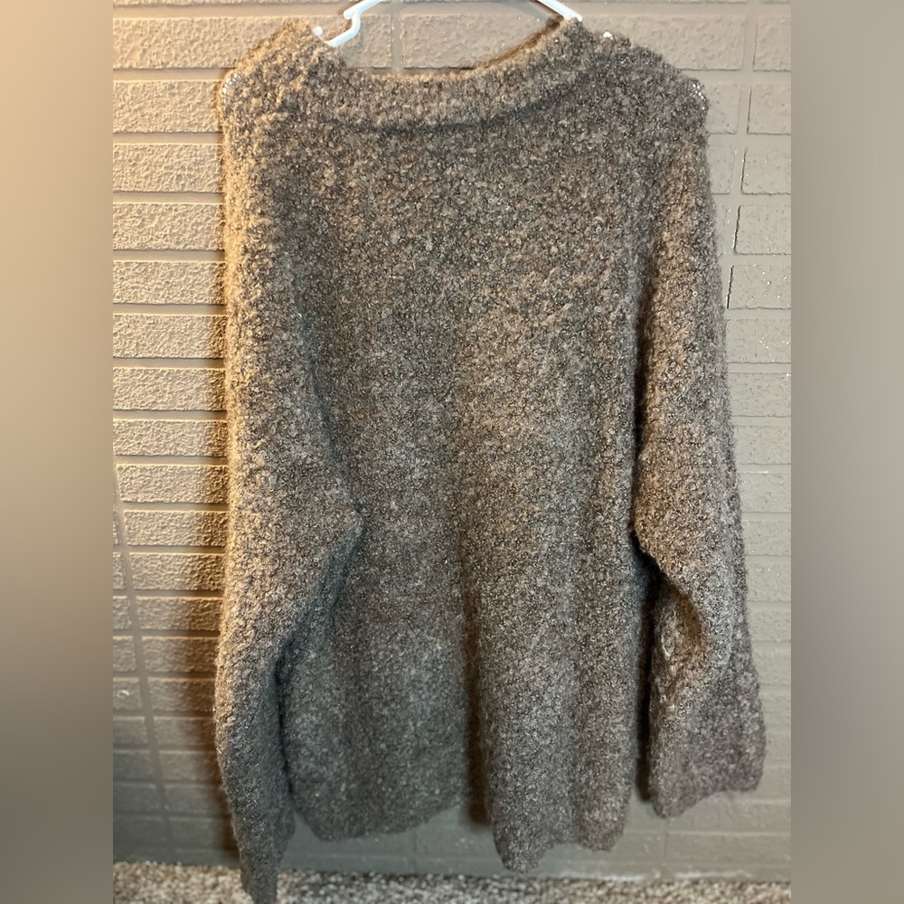 Mango Charcoal Turtleneck Sweater View 3